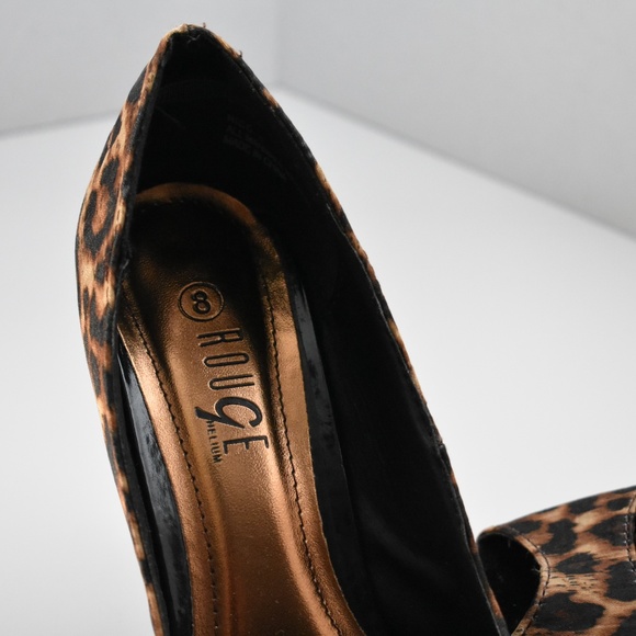Cheetah Print heels - Picture 3 of 4